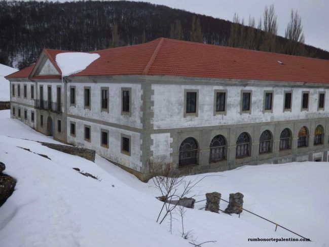 Construcciones en la Abadía de Lebanza