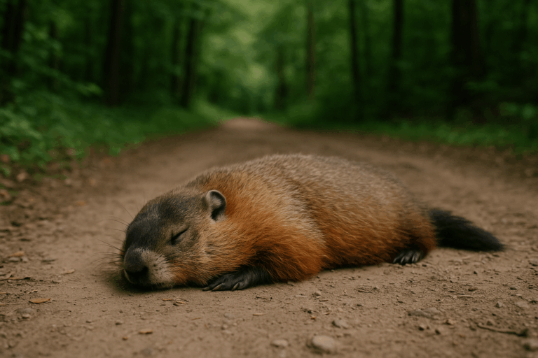 Marmota Durmiendo
