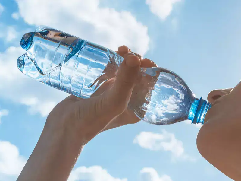 Beber agua es necesario