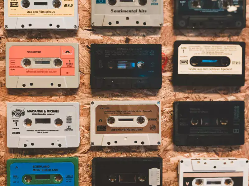 Cintas de música años 80