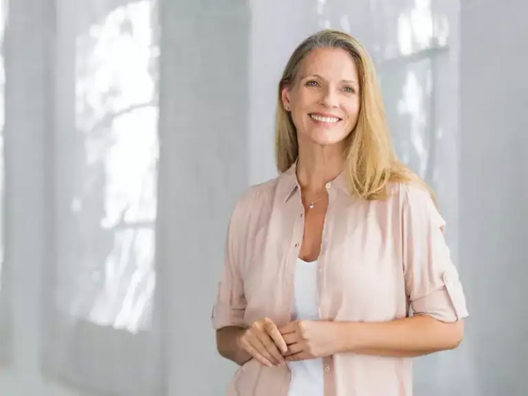 Mujer segura de si misma